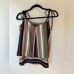Banana Republic Maya Stripe Tie Cami Women’s Size Small Good Condition Pre-Owned